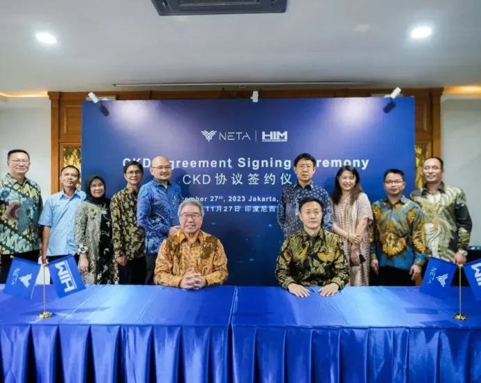 NETA & HIM Resmi Jalin Kerjasama Perakitan CKD, Dijadwalkan Kwartal Kedua 2024.