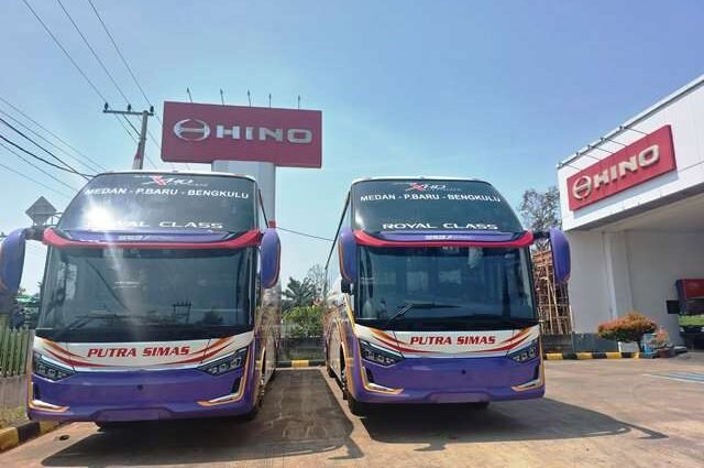 Dikenal Tangguh di Lintas Sumatera, PO Putra Simas Andalkan Hino RM 280 ABS