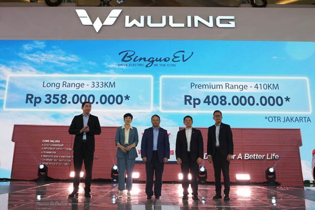 Umumkan Harga Resmi OTR Dua Varian, BinguoEV Selekasnya TKDN dan Insentif Ppn