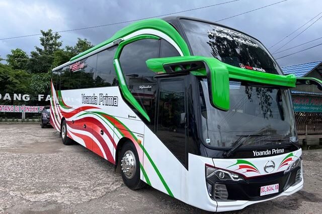 Hino Bus R280 Dipercaya PO Yoanda Prima Tangguh Libas Lintas Sumatera