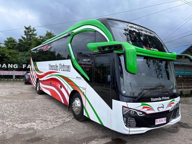 Hino Bus R280 Dipercaya PO Yoanda Prima Tangguh Libas Lintas Sumatera