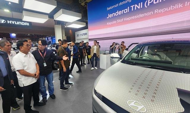 Hyundai Kedatangan Tamu Penting, 3 Model Baru Jadi Pusat Perhatian di IIMS 2024