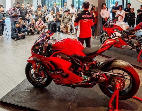 Bukber di Janto Building, Ducati Indonesia Pamer Panigale V4 Bagnaia