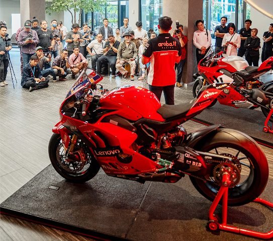 Bukber di Janto Building, Ducati Indonesia Pamer Panigale V4 Bagnaia