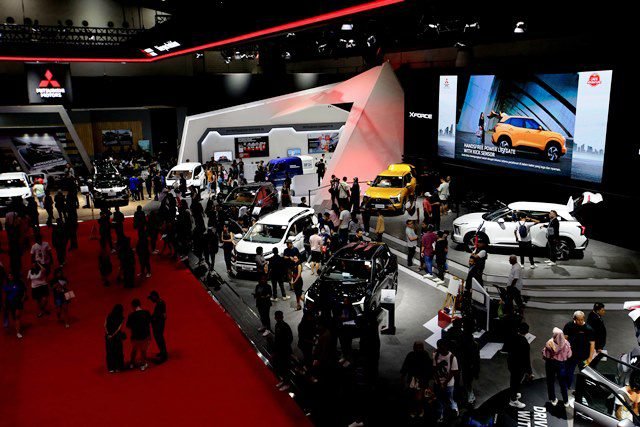Mitsubishi Bukukan Penjualan 2.719 Unit di IIMS 2024, Trio Xpander-Pajero-Xforce Terbanyak Diminati