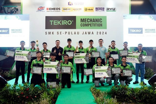 Berhadiah Total Rp 239 Juta, Tekiro Mechanic Competition 2024 Diikuti 58.886 Siswa SMK