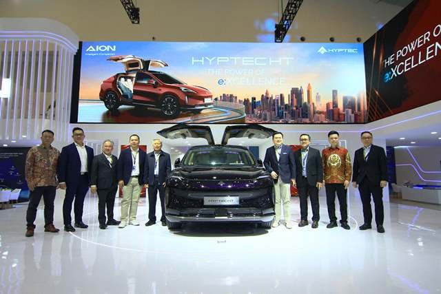 Tesla Model X, Eh, AION Hyotec HT Curi Perhatian Pengunjung GIIAS 2024