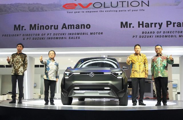 Pajang Mobil Listrik eVX Di GIIAS 2024, Suzuki Siap Songsong Era Elektrifikasi