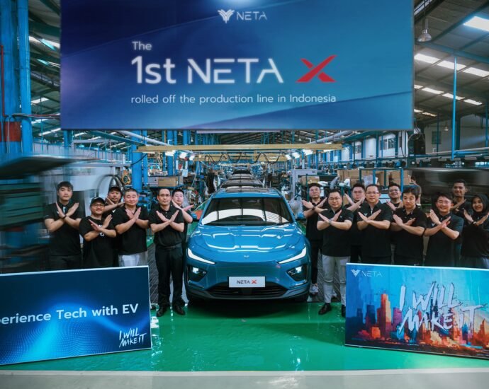 NETA X Awali Lini Produk CKD Perdana, Bakal Produksi 27.000 Unit Per Tahun