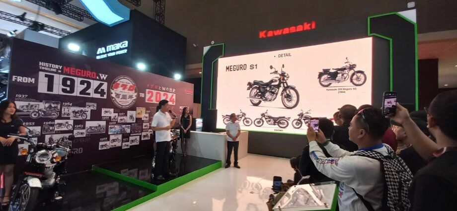 Kawasaki W230 & Meguro S1 Guncang IIMS 2025