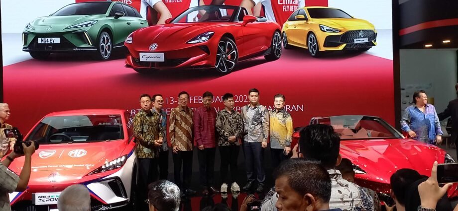 Lini Model Inovatif MG Tampil di IIMS 2025